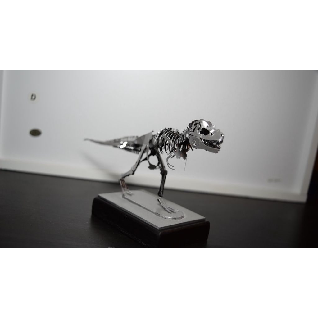  Mô Hình Kim Loại Lắp Ráp 3D Metal Mosaic Bộ Xương Khủng Long Tyrannosaurus Rex Skeleton – MP724 