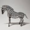 Mô Hình Kim Loại Lắp Ráp 3D Metal Mosaic Con Ngựa (40 mảnh, Horse) – MP653