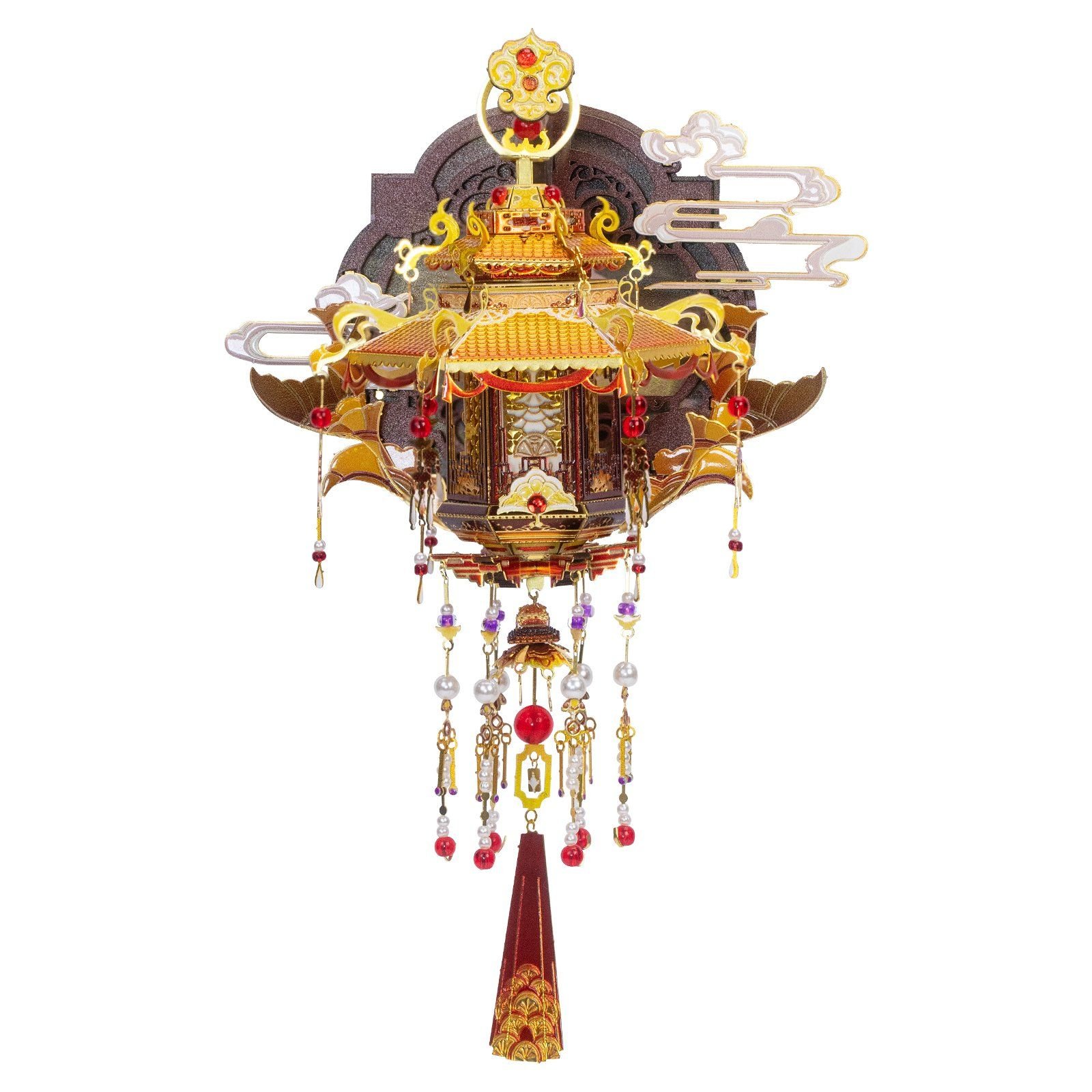  Mô Hình Kim Loại Lắp Ráp 3D MU Lục Thụy Linh Lung (116 mảnh, Palace Lantern, Có Đế) YM-N186-A – MP1284 