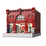  Mô Hình Nhựa 3D Lắp Ráp CaDA Nhà Ga Tàu Điện Luân Đôn (1836 mảnh, London Tube Station có đèn LED) C66008 - LG0120 