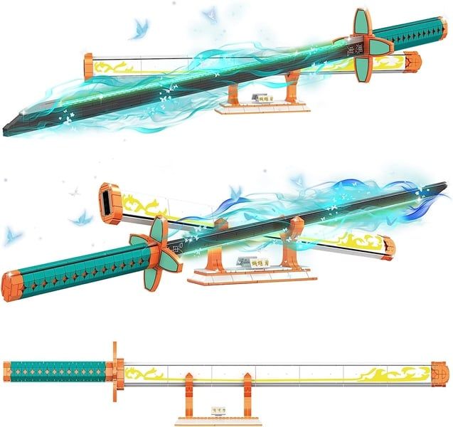  Mô Hình Nhựa 3D Lắp Ráp TEC CREATOR Thanh Kiếm Kochou Shinobu (782 mảnh, Kimetsu No Yaiba) DK1512 - LG0163 