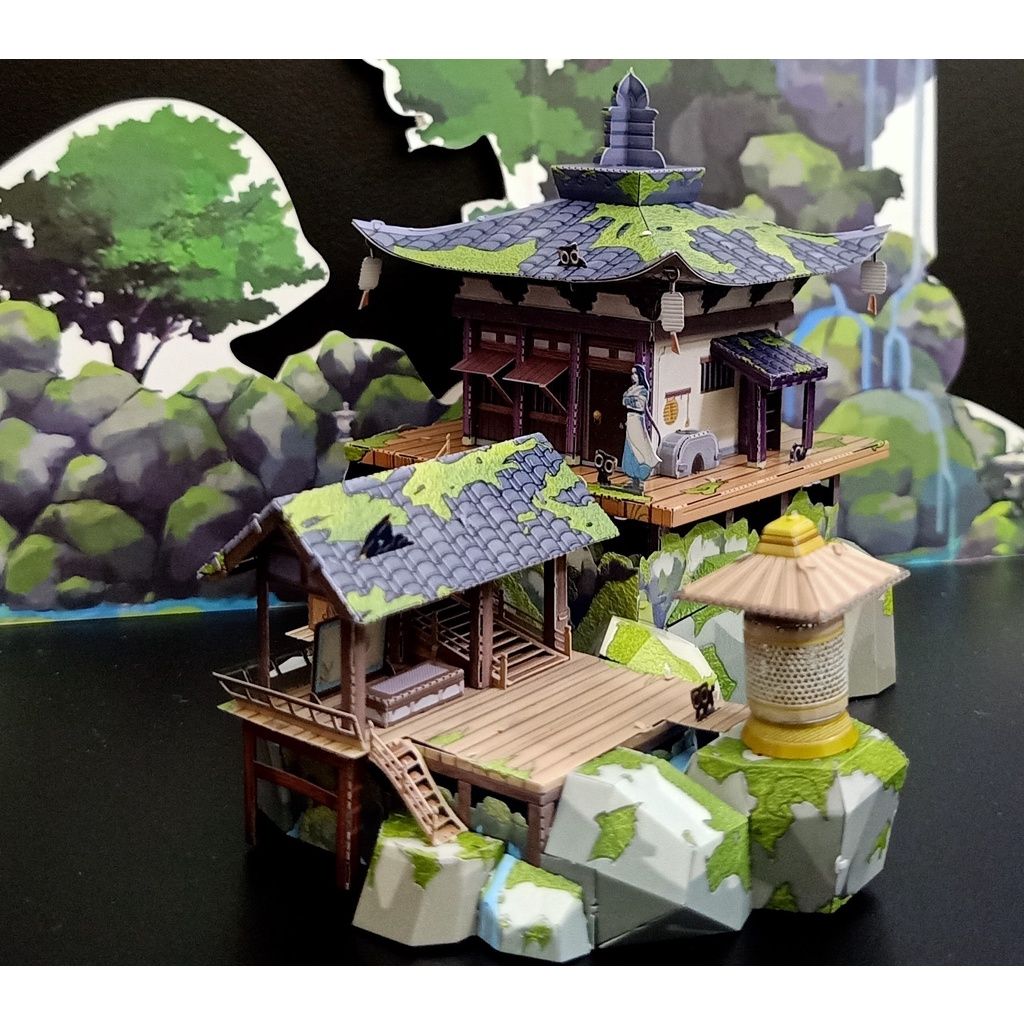  Mô Hình Kim Loại 3D Lắp Ráp MU Series La Tiểu Hắc Phòng Của Vô Hạn (73 mảnh, Legend Of Hei Wuxian’s Room) YM-N109 - MP911 