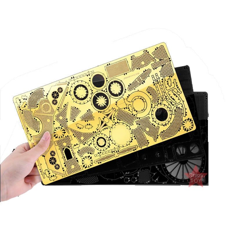  Mô Hình Kim Loại Lắp Ráp 3D Piececool Binh Sĩ & Súng Thần Công (143 mảnh, Artilleryman Style) P080-KG – MP226 