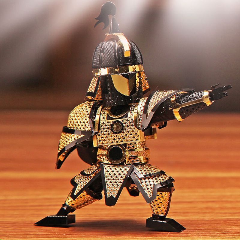  Mô Hình Kim Loại Lắp Ráp 3D Piececool Binh Sĩ & Súng Thần Công (143 mảnh, Artilleryman Style) P080-KG – MP226 