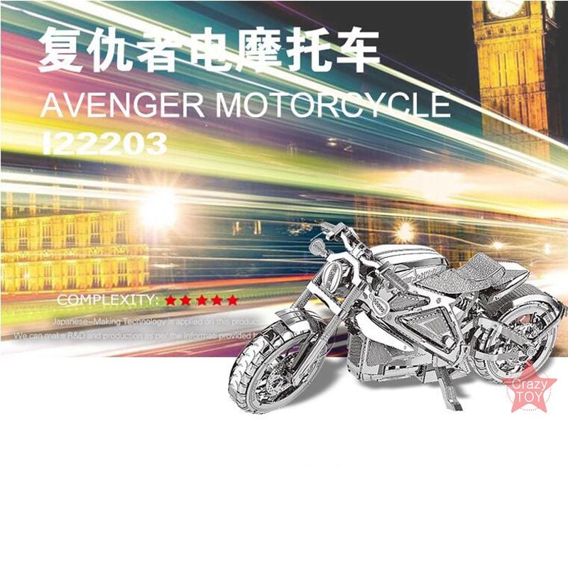  Mô Hình Kim Loại Lắp Ráp 3D Metal Works Motor Avenger (35 mảnh) I22203 – MP263 