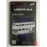  Mô Hình Kim Loại Lắp Ráp 3D Metal Works London Bus Xe Buýt Luân Đôn (35 mảnh) I22207 – MP452 