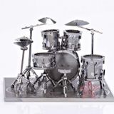  Mô Hình Kim Loại Lắp Ráp 3D Piececool Bộ Trống (126 mảnh, Drum Kit) P032-S – MP321 