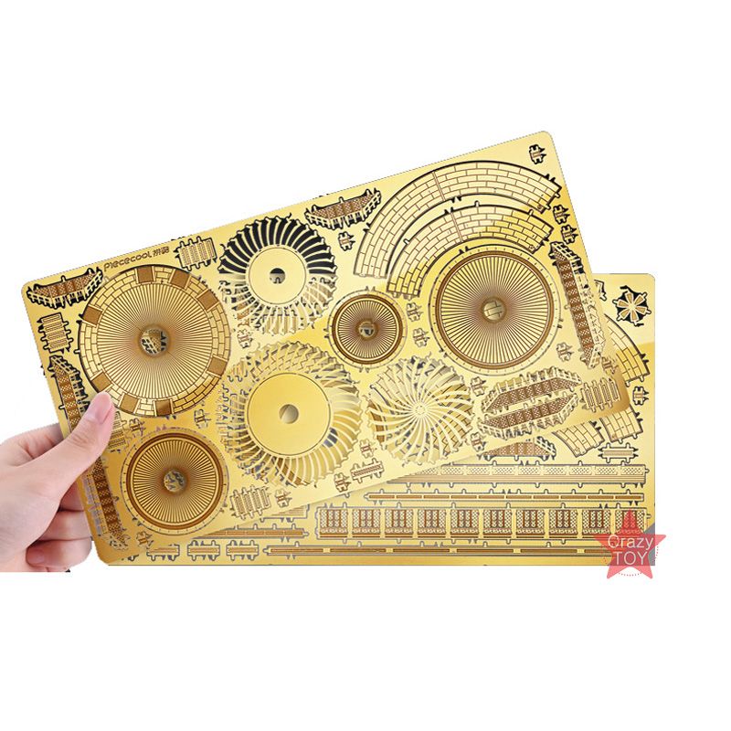  Mô Hình Kim Loại Lắp Ráp 3D Piececool Đền Thiên Đường (91 mảnh, Template Of Heaven) P017-G – MP074 