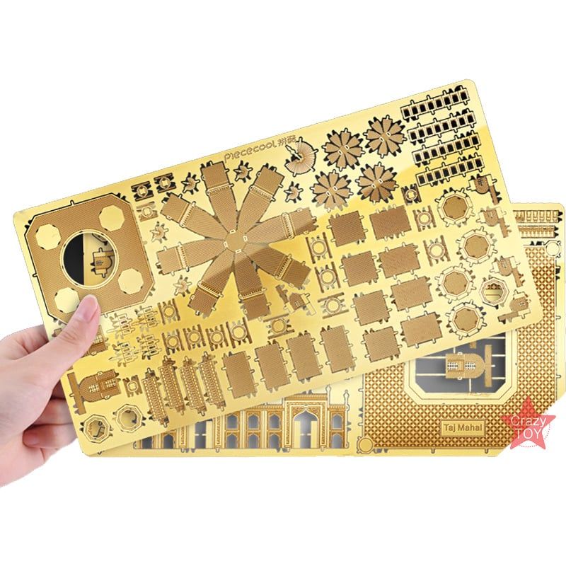  Mô Hình Kim Loại Lắp Ráp 3D Piececool Taj Mahal (95 mảnh) P007-G – MP072 