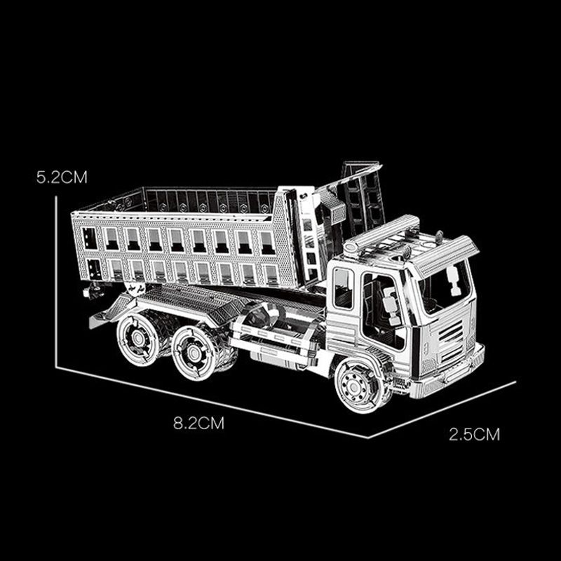  Mô Hình Kim Loại Lắp Ráp 3D Metal Works Xe Ben (35 mảnh) – MP281 