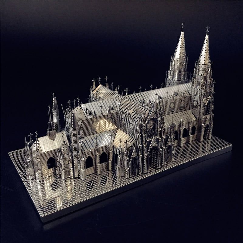  Mô Hình Kim Loại Lắp Ráp 3D Metal Works Nhà Thờ Patrick – MP306 