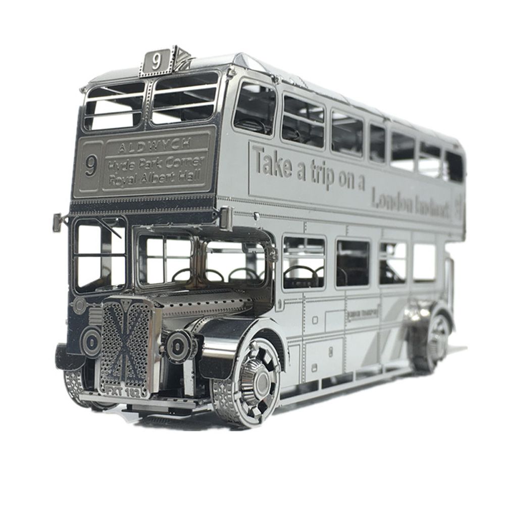  Mô Hình Kim Loại Lắp Ráp 3D Metal Works London Bus Xe Buýt Luân Đôn (35 mảnh) I22207 – MP452 