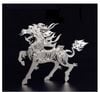  Mô Hình Kim Loại Lắp Ráp 3D Steel Warcraft Hỏa Kỳ Lân (20 mảnh, Fire Unicorn) - SW041 