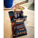  Mô Hình Kim Loại Lắp Ráp 3D MU Tiệm Mì Ramen Nhật Bản (61 mảnh, Travel to World - Japan Ramen Shop) YM-N104-E – MP935 