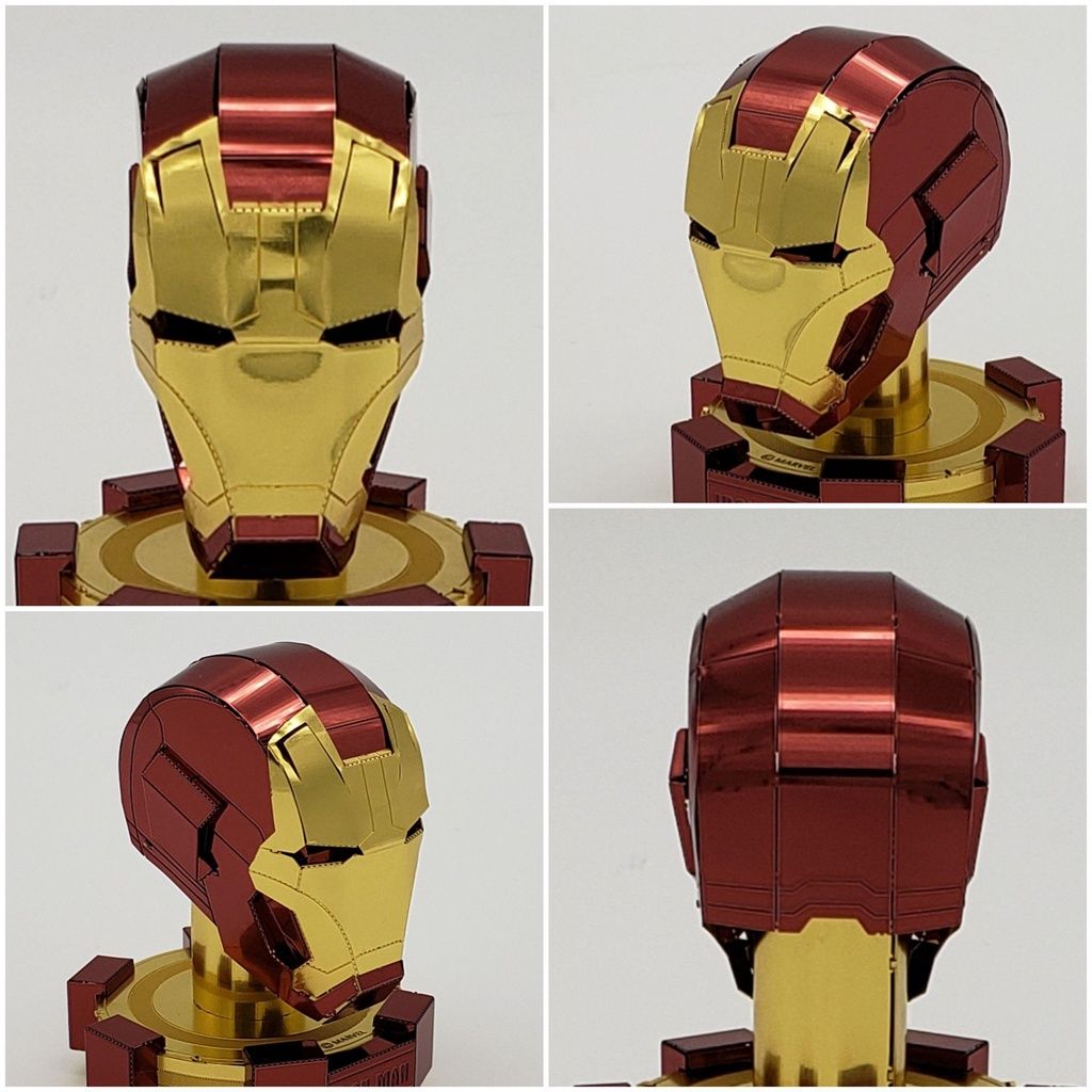  Mô Hình Kim Loại Lắp Ráp 3D Metal Head Marvel Nón Iron Man – MP212 