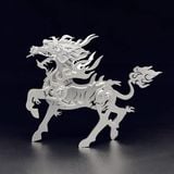  Mô Hình Kim Loại Lắp Ráp 3D Steel Warcraft Hỏa Kỳ Lân (20 mảnh, Fire Unicorn) - SW041 