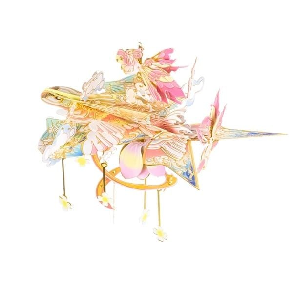  Mô Hình Kim Loại 3D Lắp Ráp MU Ngự Phong Linh Duyên Định Tam Sinh (59 mảnh, Windchime Forever Beloved Ones) YM-N141-E – MP1295 