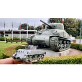  Mô Hình Kim Loại Lắp Ráp 3D Metal Mosaic Xe Tăng M4 Sherman (30 mảnh) - MP880 