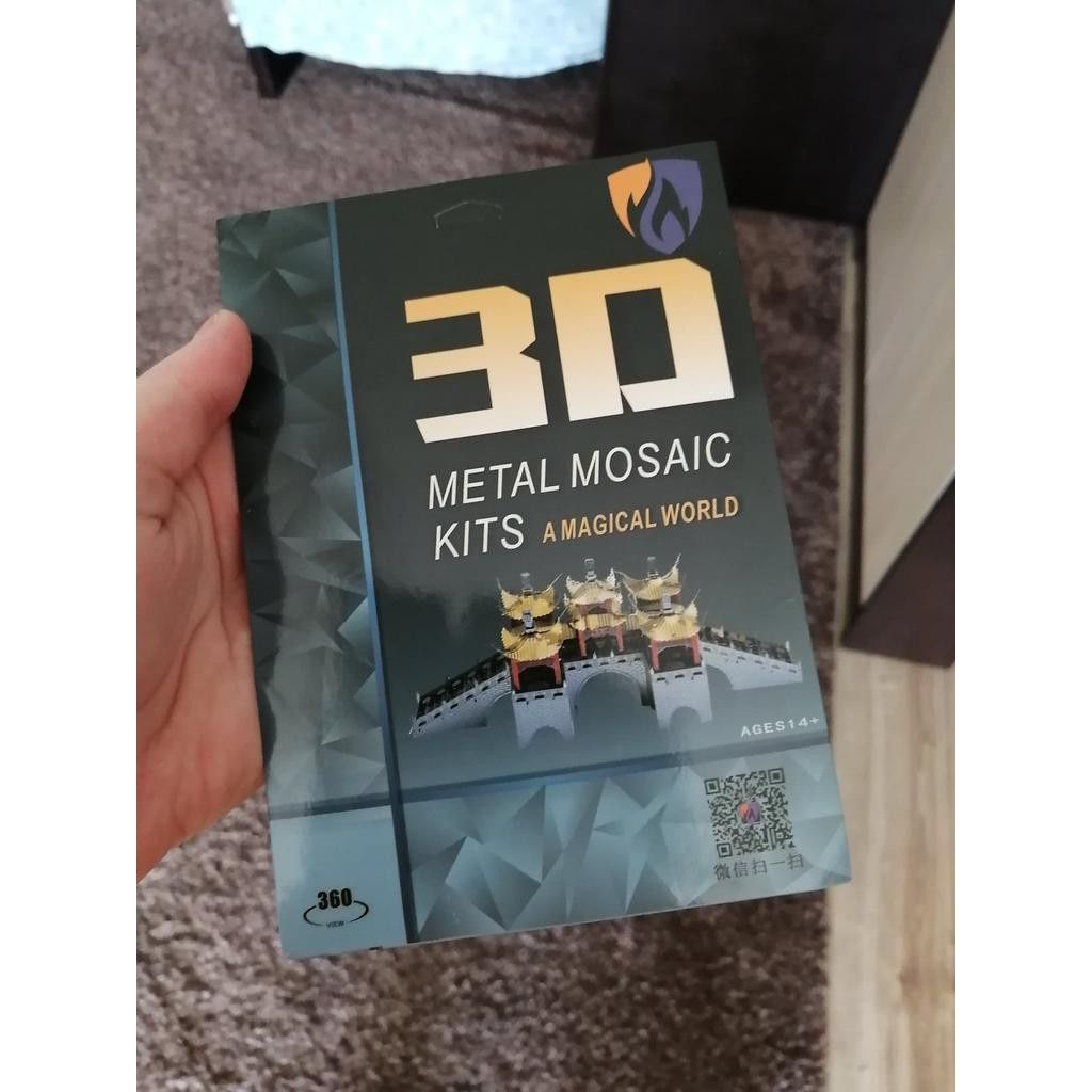  Mô Hình Kim Loại Lắp Ráp 3D Metal Mosaic Pháo Đài Bay B17 – MP389 