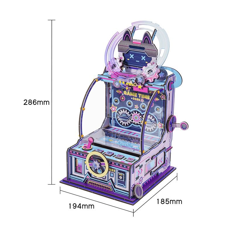  Mô Hình Gỗ 3D Lắp Ráp MU Máy Trò Chơi Đẩy Xu (213 mảnh, Coin Pusher) MY-N021A - WP263 