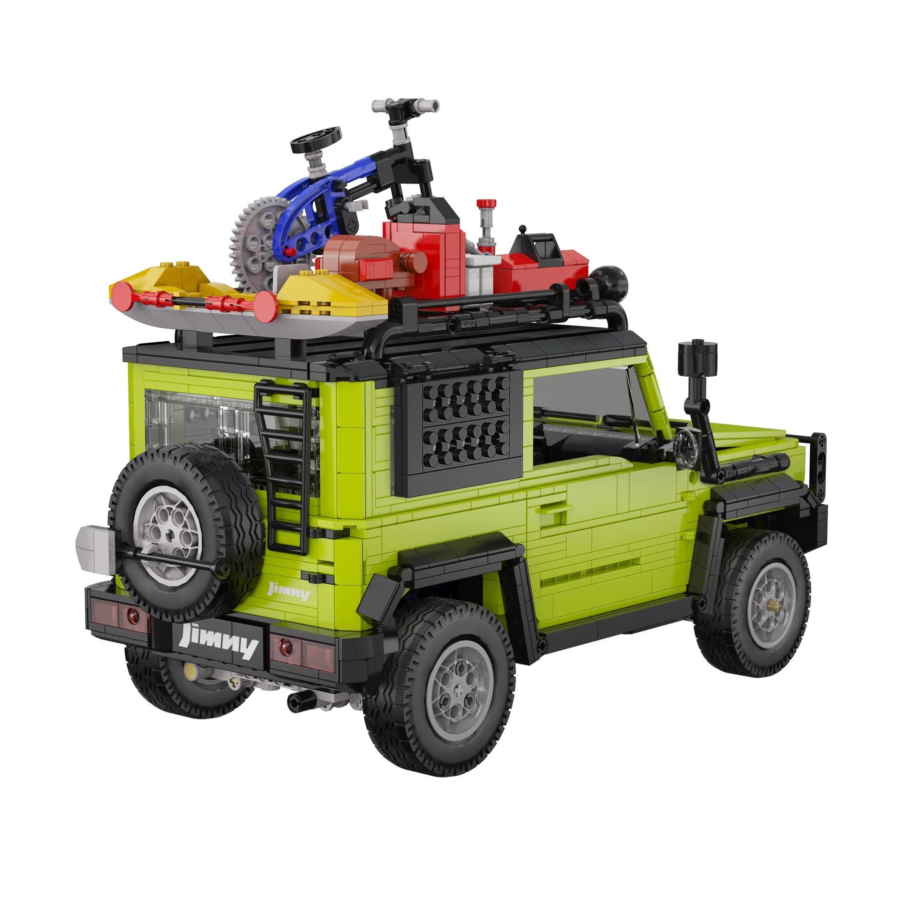  Mô Hình Nhựa 3D Lắp Ráp CaDA Xe SUV Suzuki Jimny 1:12 (1803 mảnh) C62001- LG0156 