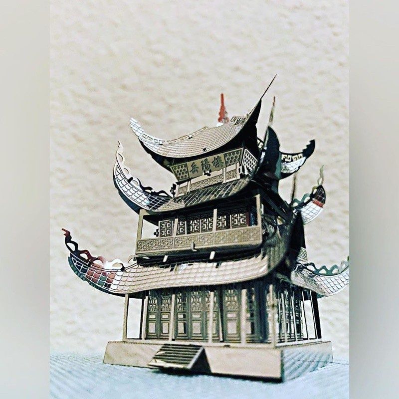  Mô Hình Kim Loại Lắp Ráp 3D Metal Mosaic Nhạc Dương Lâu (35 mảnh) – MP613 