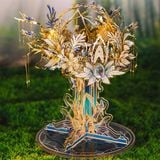  Mô Hình Kim Loại 3D Lắp Ráp MU Vương Miện Của Tộc Tiên (159 mảnh, Elf's Crown) YM-N121-B - MP1030 