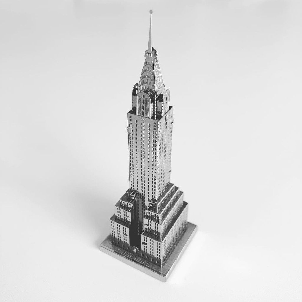  Mô Hình Kim Loại Lắp Ráp 3D Metal Mosaic Tòa Nhà Chrysler – MP890 