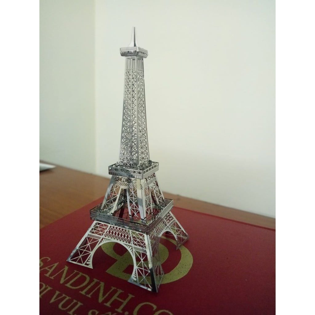  Mô Hình Kim Loại Lắp Ráp 3D Metal Mosaic Tháp Eiffel (11 mảnh) – MP655 