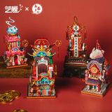  Mô Hình Kim Loại 3D Lắp Ráp MU Hoa Đăng Thuỵ Thố (80 mảnh, Blessed Rabbit Latern) YM-N124-A - MP1041 