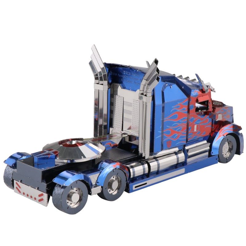  Mô Hình Kim Loại Lắp Ráp 3D MU Transformers Optimus Prime Western Star Truck – MP468 