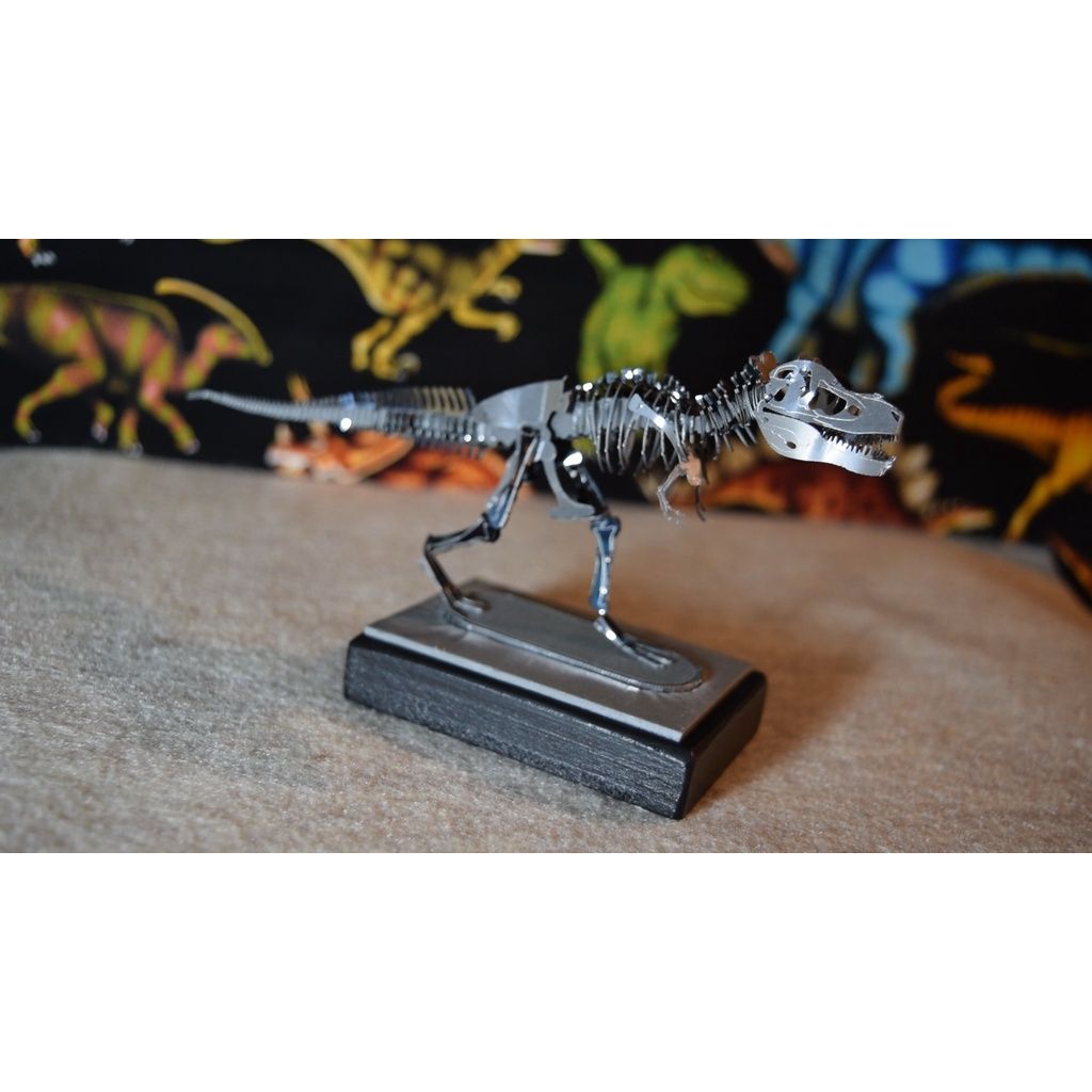  Mô Hình Kim Loại Lắp Ráp 3D Metal Mosaic Bộ Xương Khủng Long Tyrannosaurus Rex Skeleton – MP724 