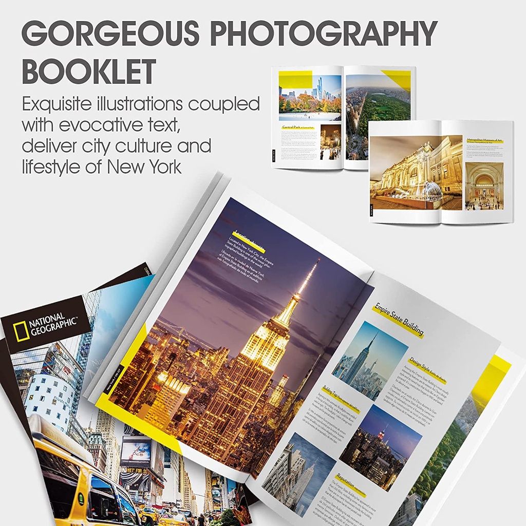  Mô Hình Giấy 3D Lắp Ráp CubicFun Tòa Tháp Empire (66 mảnh, National Geographic The Empire State) DS0977h - PP058 