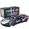 Mô Hình Nhựa 3D Lắp Ráp OEM Siêu Xe Đua Lamborghini (1314 mảnh, Màu Hồng Tím) 1:14 - LG0176