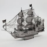  Mô Hình Kim Loại Lắp Ráp 3D Metal Mosaic The Queen Anne's Revenge (63 mảnh) – MP712 