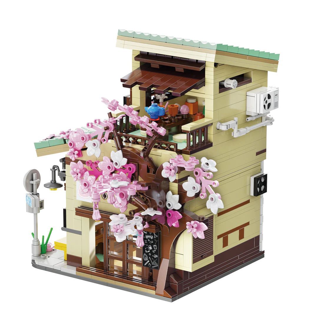  Mô Hình Nhựa 3D Lắp Ráp CaDA Tiệm Tạp Hóa Nhật Bản (921 mảnh, Japanese Grocery Store) C66015W - LG0175 