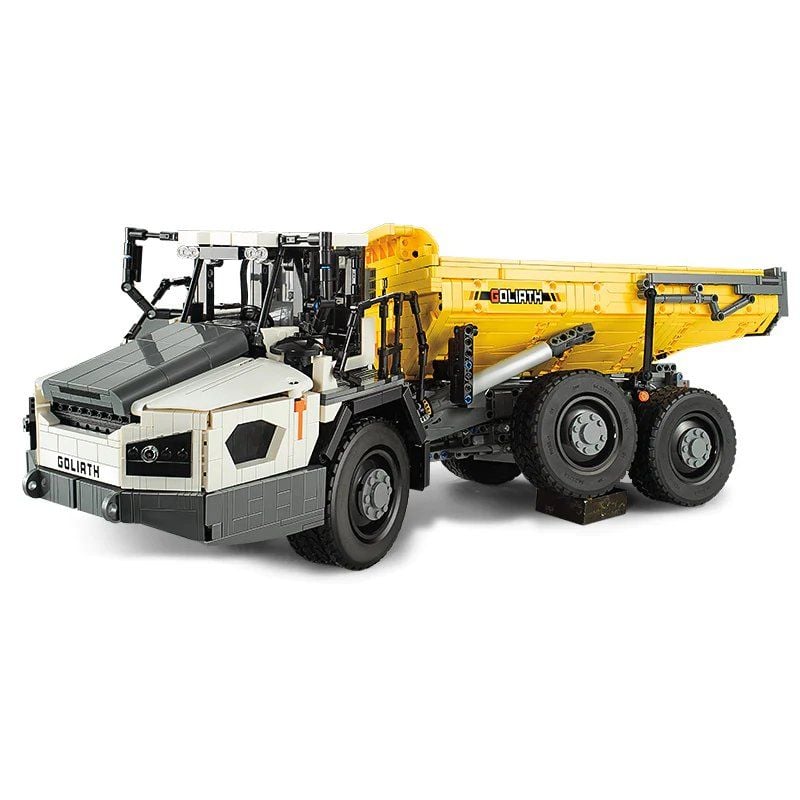  Mô Hình Nhựa 3D Lắp Ráp CaDA Xe Tải Tự Đổ (3358 mảnh, Dump Truck, có motor) 1:17 - LG0155 