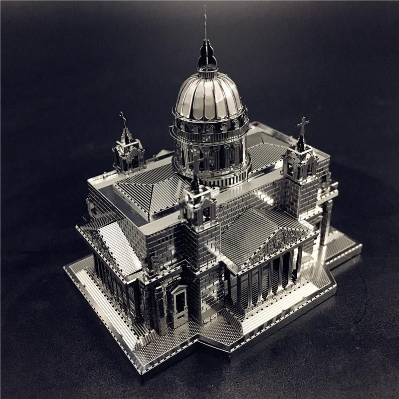  Mô Hình Kim Loại Lắp Ráp 3D Metal Mosaic Nhà Thờ Chính Tòa Saint Basil – MP641 
