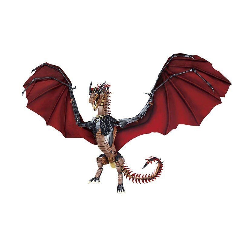  Mô Hình Nhựa 3D Lắp Ráp 18K Super Game of Thrones Con Rồng Lửa Drogon 9901 (1889 mảnh) - LG0058 