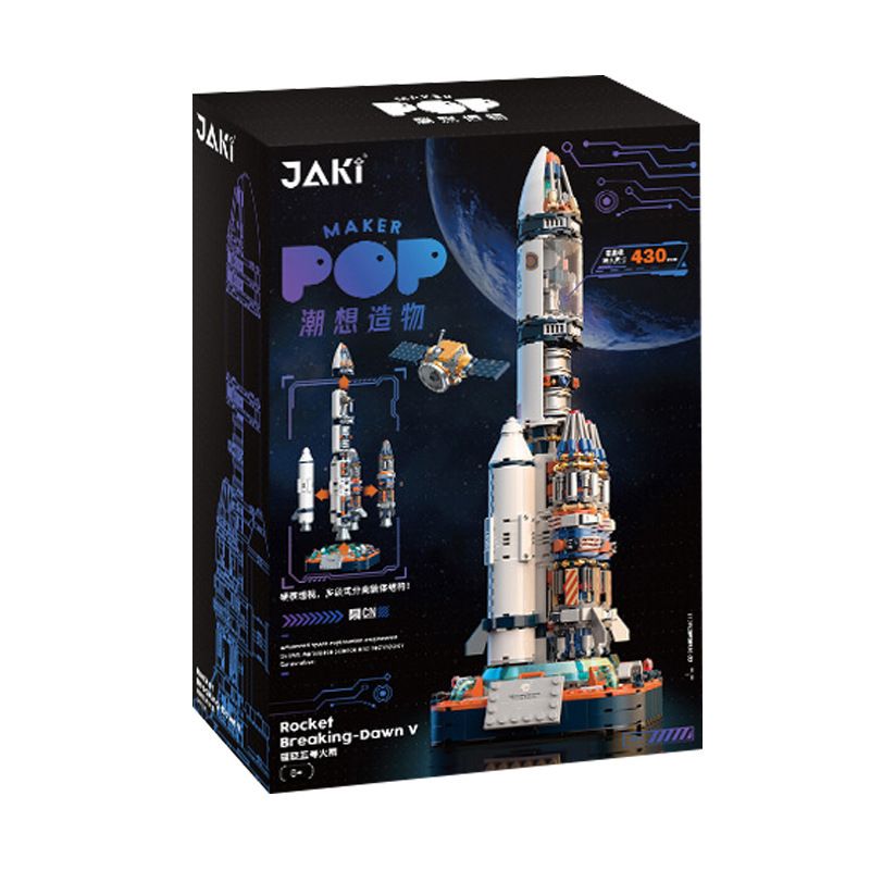  Mô Hình Nhựa 3D Lắp Ráp JAKI Rocket Launcher Breaking Dawn (820 mảnh) JK8501 - LG0169 