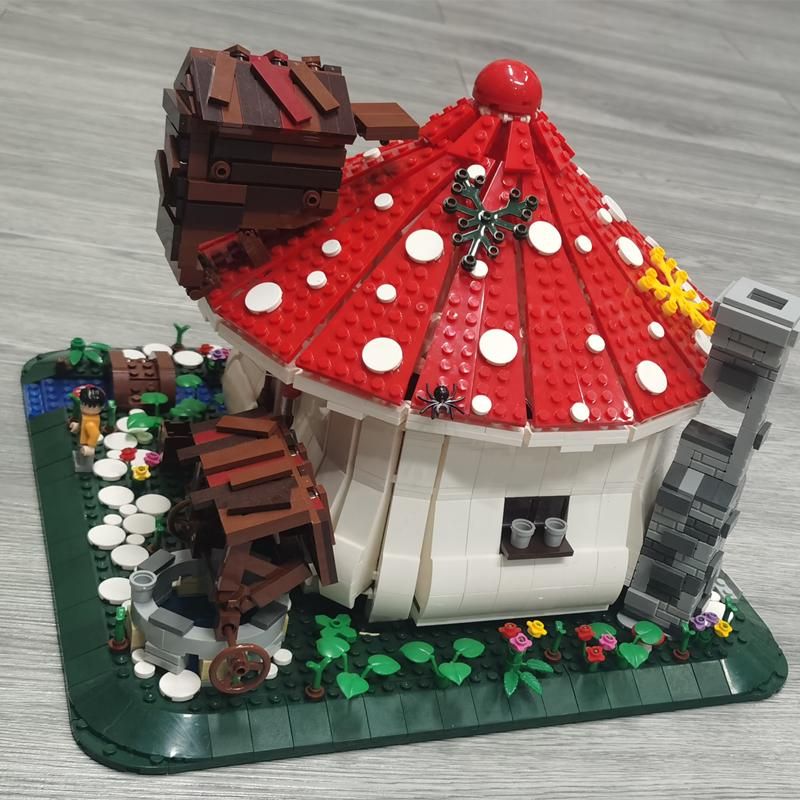  Mô Hình Nhựa 3D Lắp Ráp JUHANG Ngôi Nhà Nấm 86006 (2633 mảnh, Mushroom House) – LG0018 