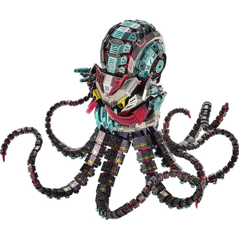  Mô Hình Kim Loại 3D Lắp Ráp Microworld Bạch Tuộc Bóng Tối (Octopus Devil) - MP1038 