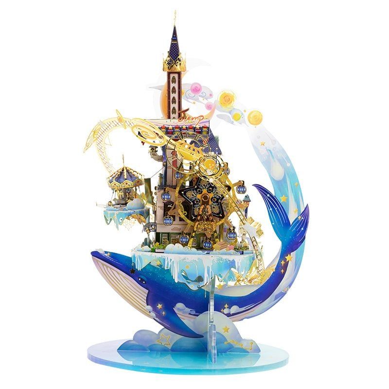  Mô Hình Kim Loại 3D Lắp Ráp MU Công Viên Giải Trí Starlit (Amusement Park) YM-N122 - MP1045 