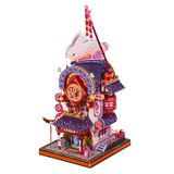  Mô Hình Kim Loại 3D Lắp Ráp MU Hoa Đăng Thuỵ Thố (80 mảnh, Blessed Rabbit Latern) YM-N124-A - MP1041 