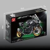  Mô Hình Nhựa 3D Lắp Ráp TGL Siêu Xe Mô Tô Kawasaki H2R 1:5 (1858 mảnh,  Super Motorcycles) T4019 – LG0034 