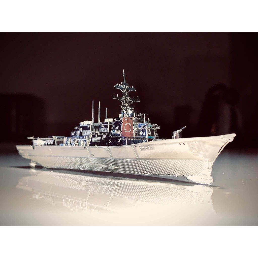  Mô Hình Kim Loại Lắp Ráp 3D Metal Mosaic Burke Class Destroyer – MP662 