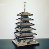  Mô Hình Kim Loại Lắp Ráp 3D Metal Mosaic Chùa To-ji (20 mảnh)– MP691 