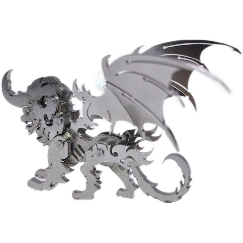  Mô Hình Kim Loại Lắp Ráp 3D Steel Warcraft Kim Nghê (20 mảnh, Kim Nghe) - SW036 