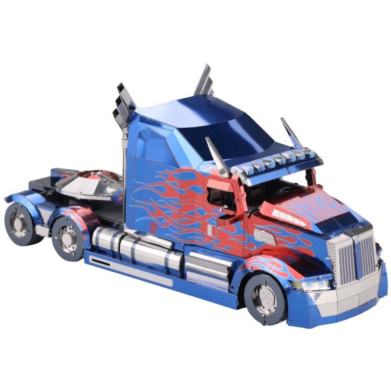  Mô Hình Kim Loại Lắp Ráp 3D MU Transformers Optimus Prime (143 mảnh, Western Star Truck) YM-L039 – MP468 