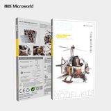  Mô Hình Kim Loại Lắp Ráp 3D Microworld Máy Bay Cứu Hộ Dã Chiến (151 mảnh, Field Rescure Helicopter) F010 - MP837 